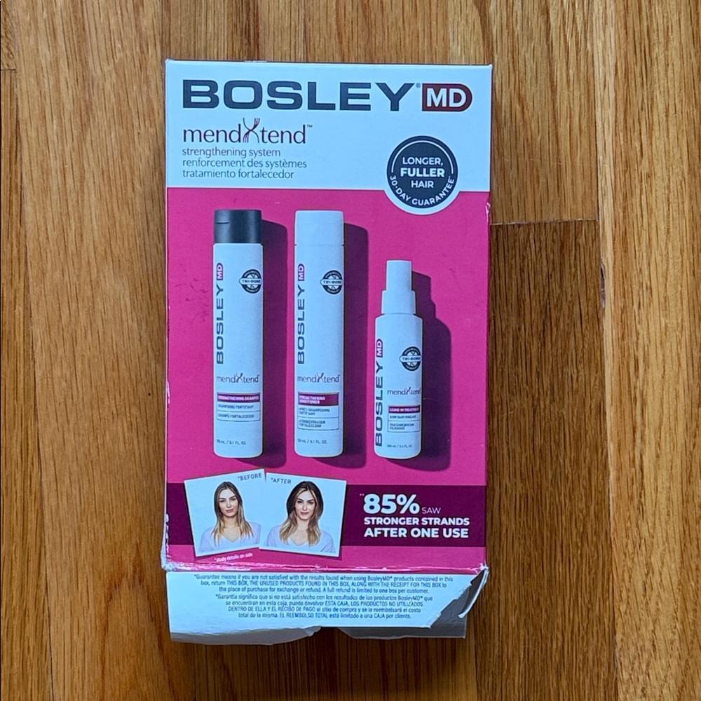 New Bosley MD MendXtend Hair Strengthening System